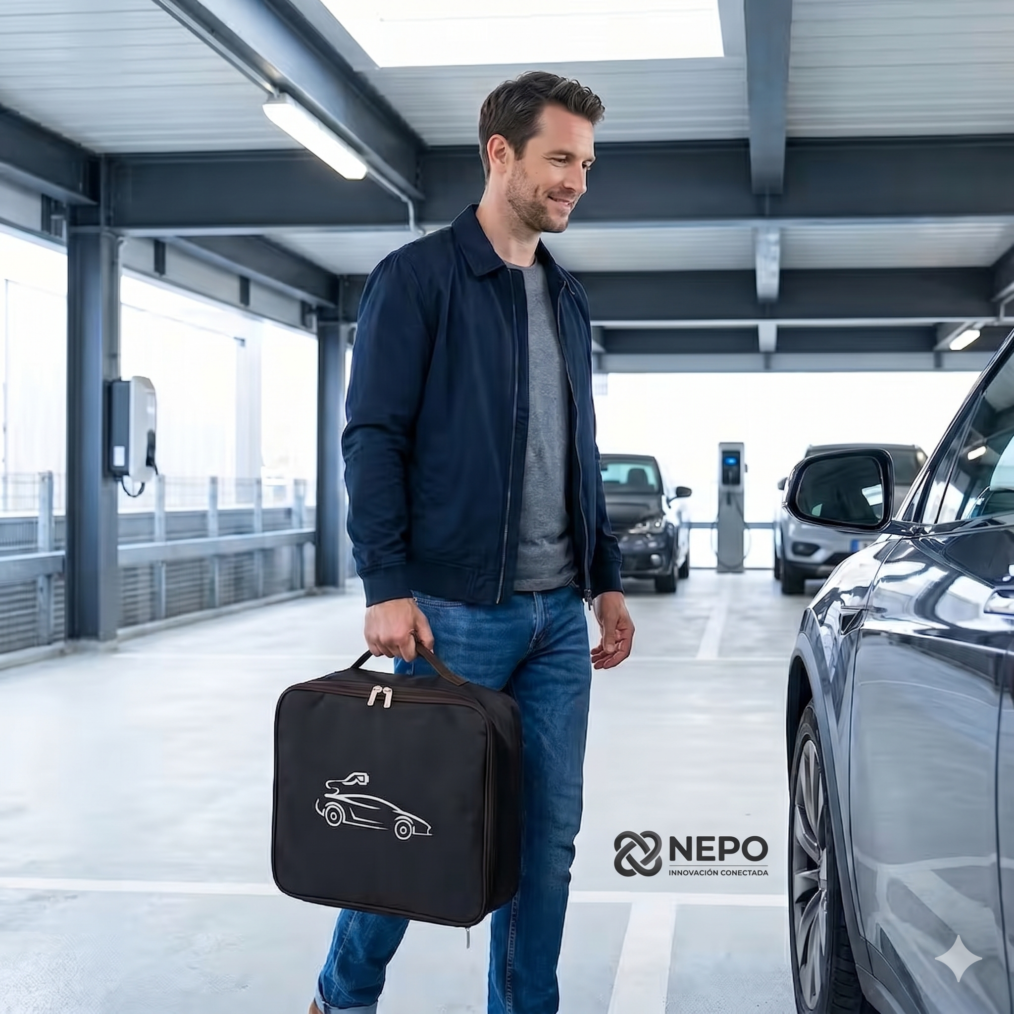 Bolso para cargadores portailes electrico