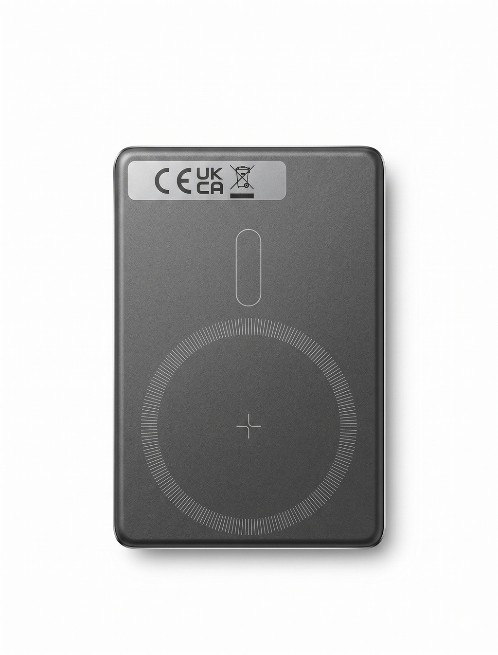 Power Bank Magsafe 15w iPhone 12 13 14 15 16 17pro Max Color Gris Oscuro