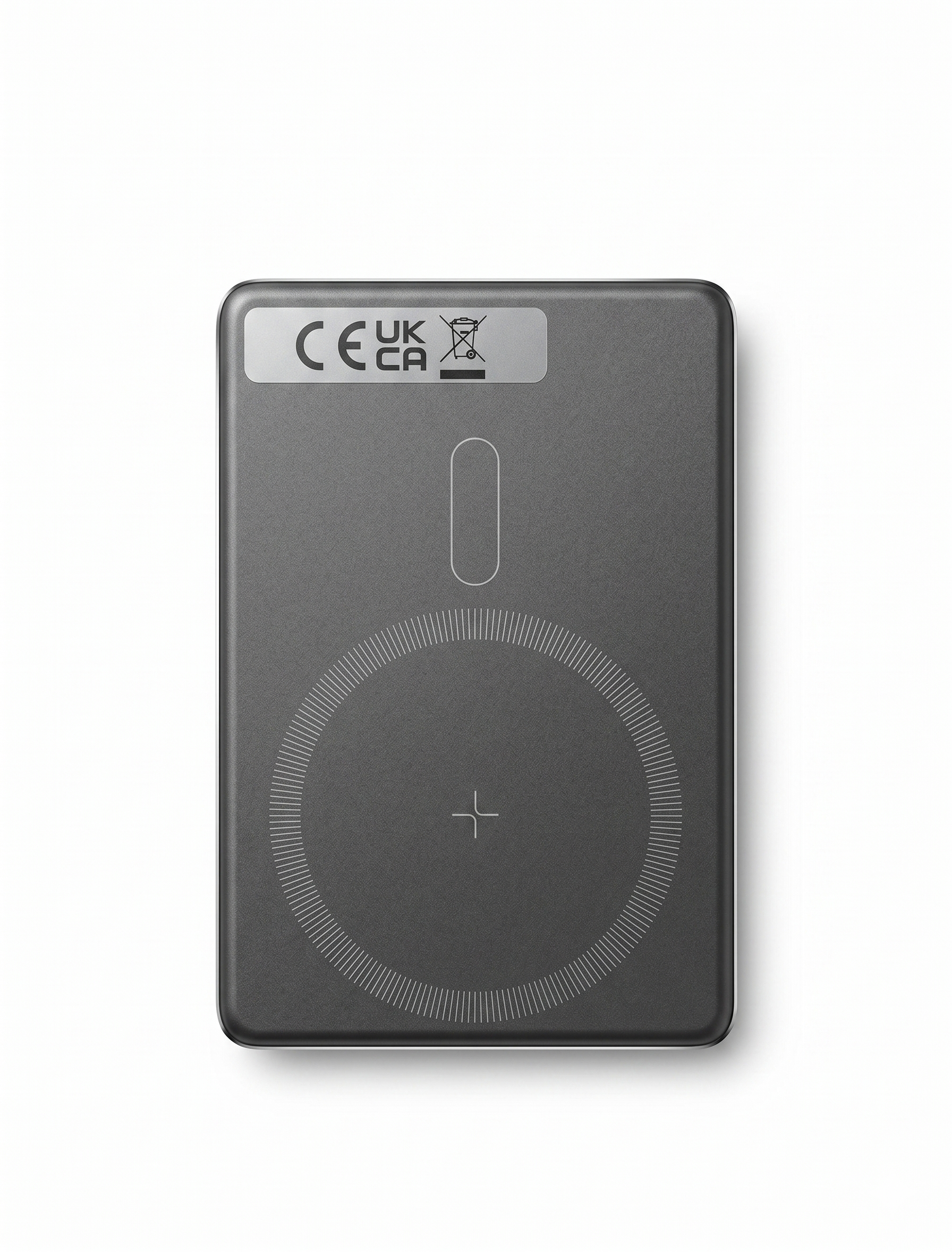 Power Bank Magsafe 15w iPhone 12 13 14 15 16 17pro Max Color Gris Oscuro