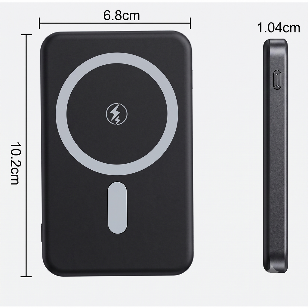 Powerbank Magsafe Ultrarápido Magnetico Ultrafino 5000mah