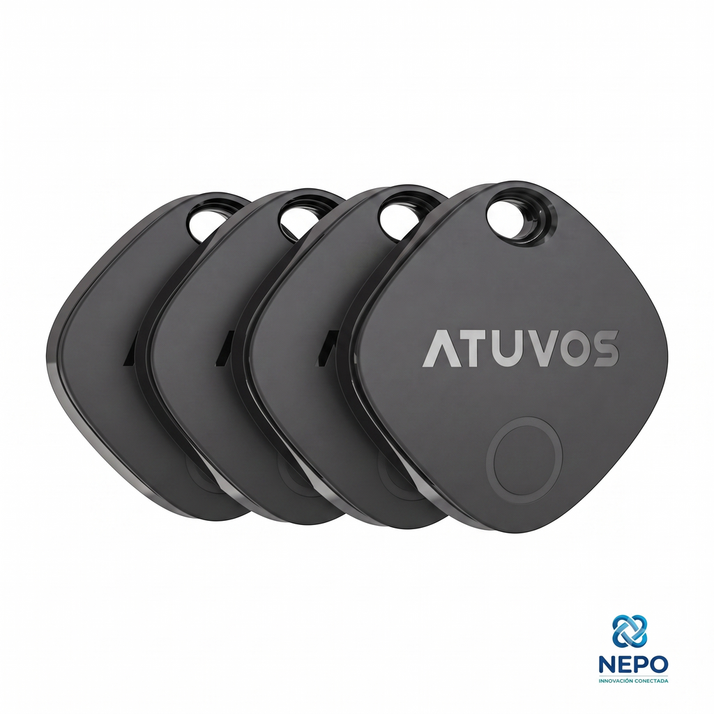 Rastreador GPS Inteligente Atuvos FindMy , IP67 (reistente al polvo y agua), bateria intercambiable C