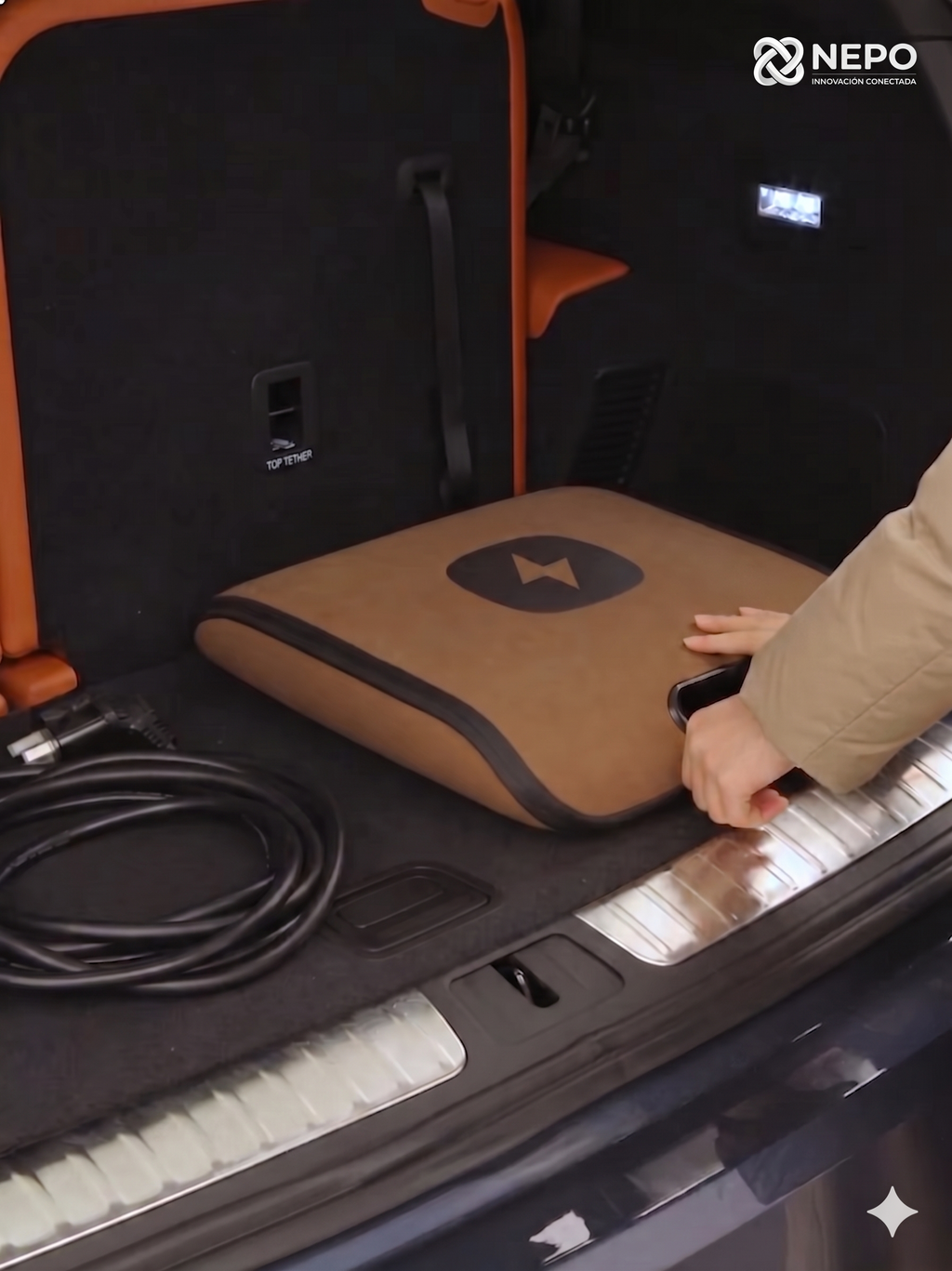 Bolso Premium para cargadores portatiles de autos electricos