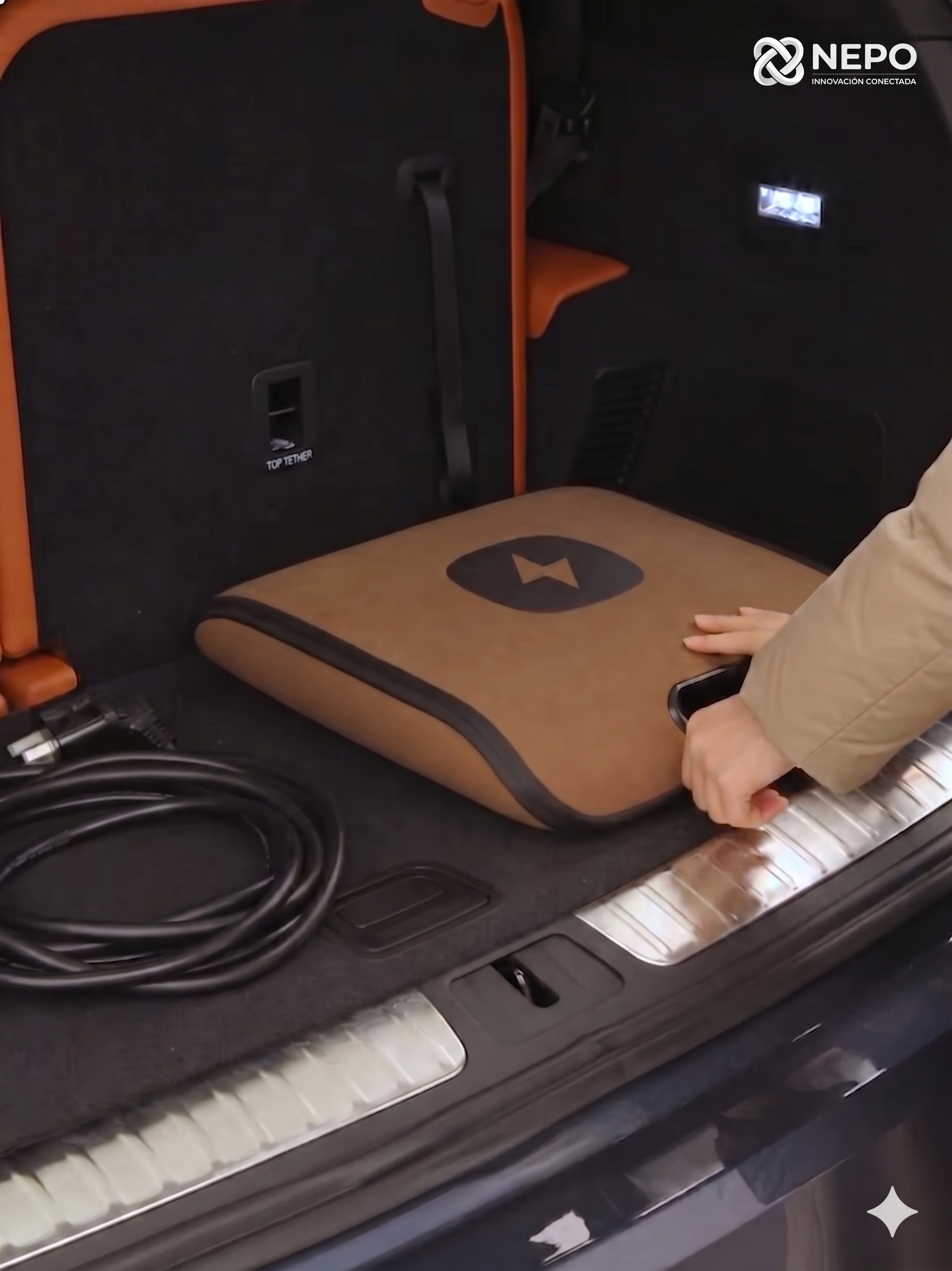 Bolso Premium para cargadores portatiles de autos electricos
