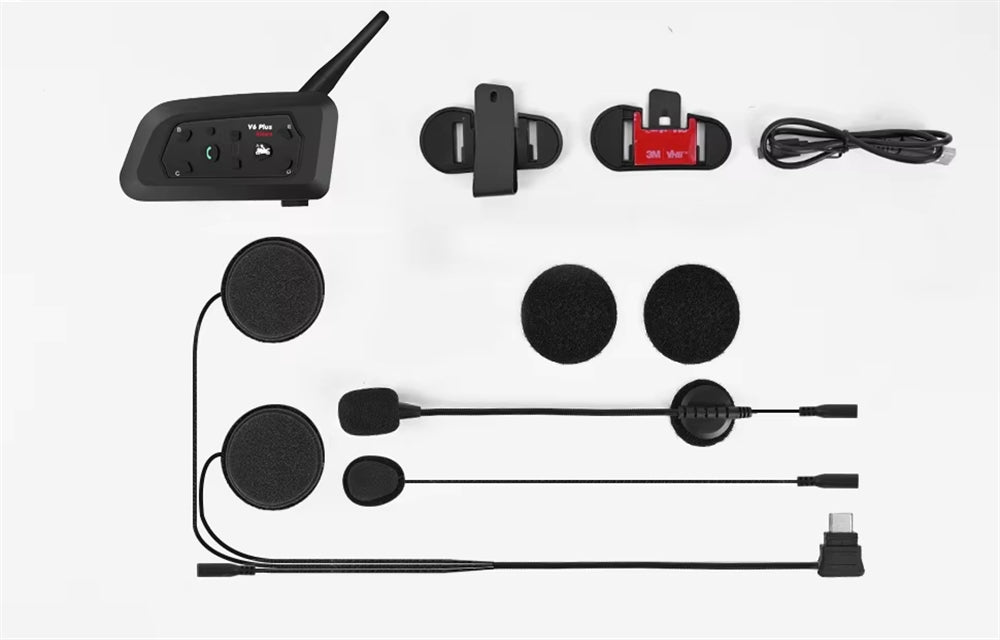 Intercomunicador Bluetooth Audífono Para Cascos De Moto Nepo