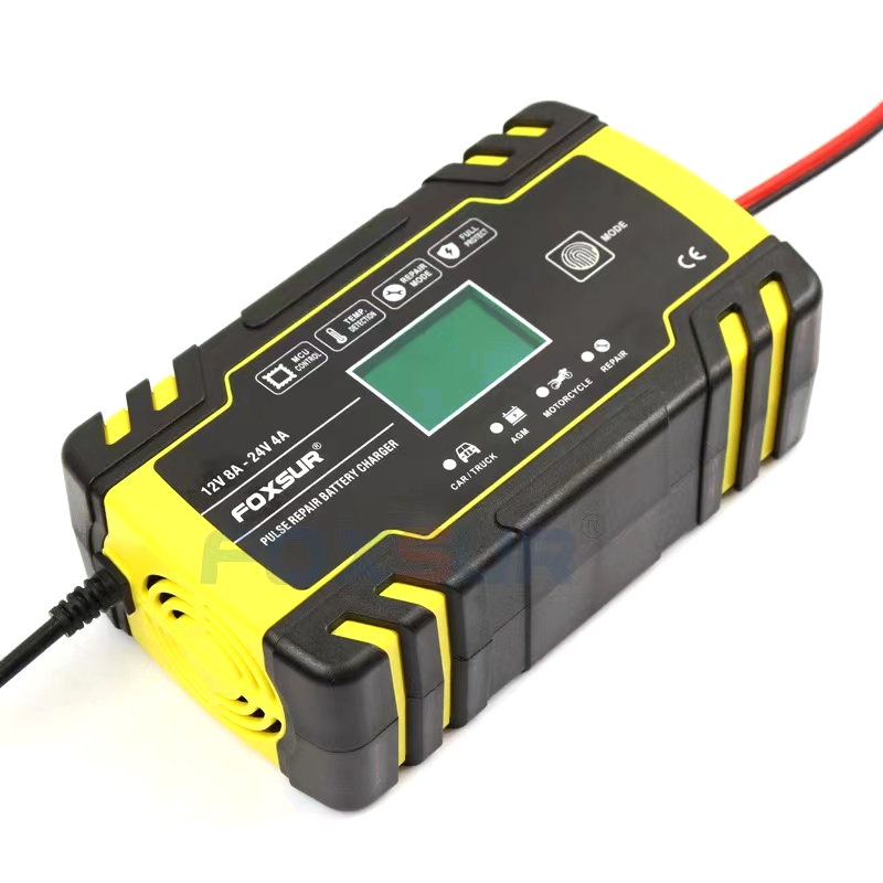 Cargador Bateria Portátil Inteligente 12v8a-24v4a Automatico