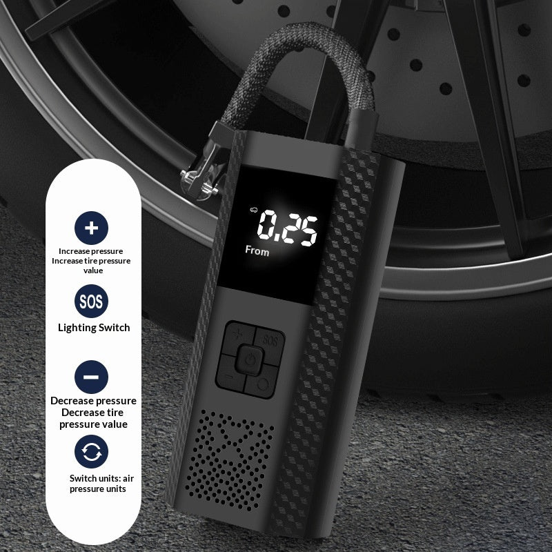Inflador , Compresor portatil para inflar neumatiicos de autos, motos, bicicletas, pelotas de futbol, colchones inflables