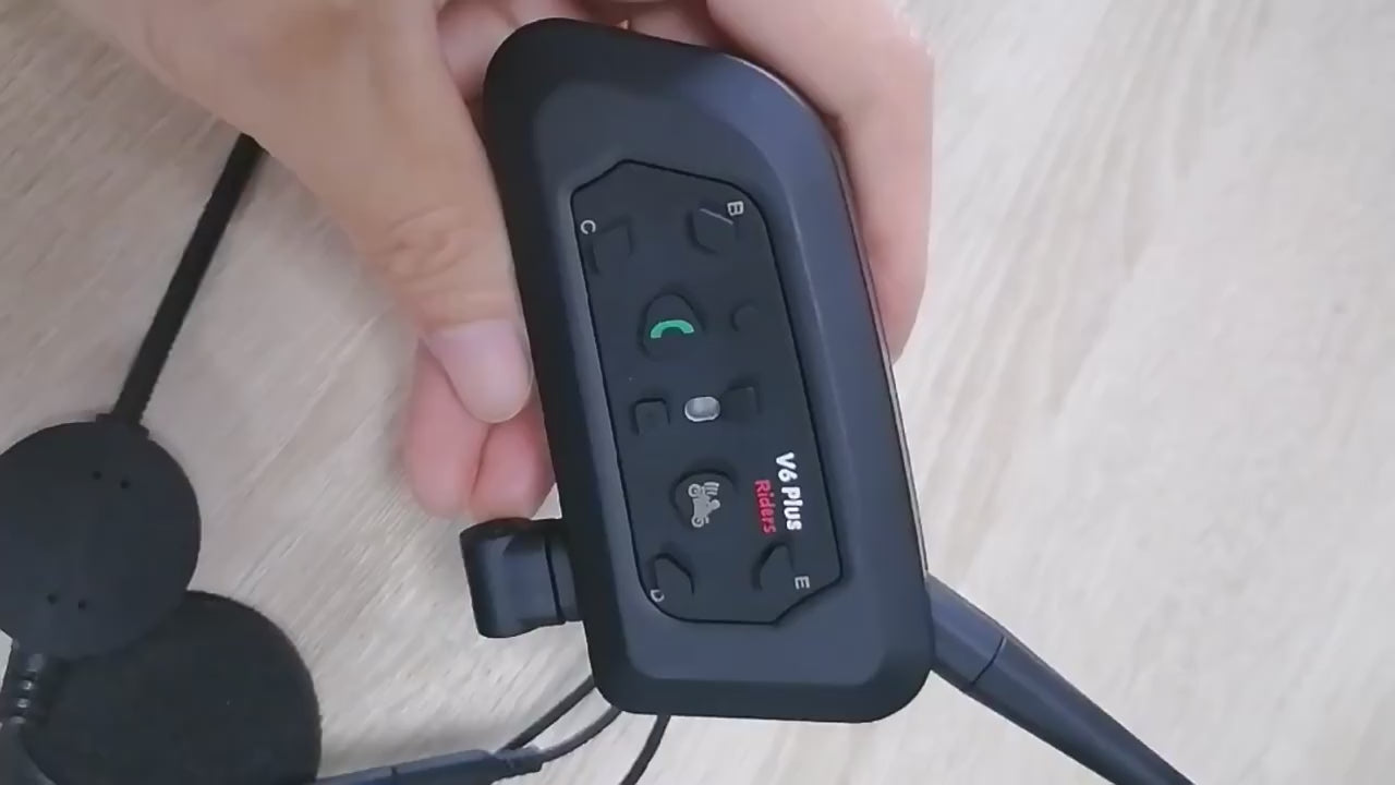 Intercomunicador Bluetooth Audífono Para Cascos De Moto Nepo