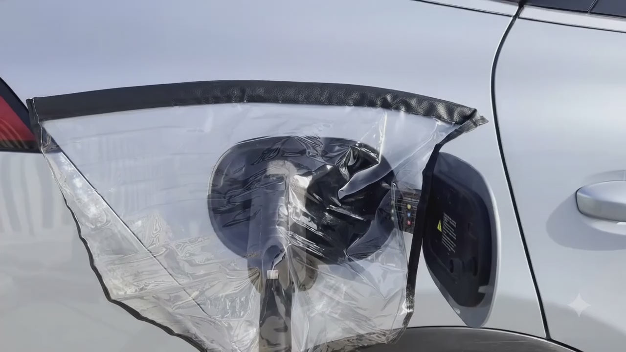 Cubierta Impermeable en PVC para puerto de carga EV, a prueba de polvo u lluvia